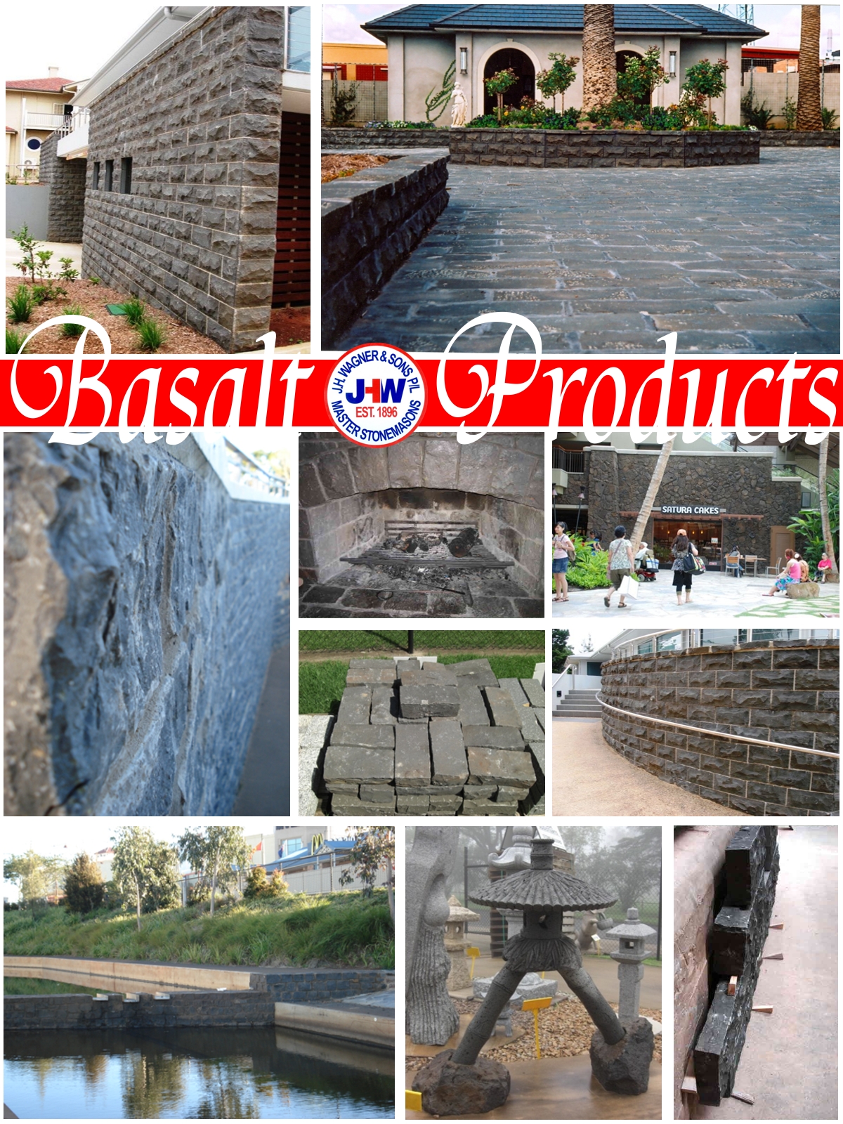 Basalt Products by J.H. Wagner & Sons