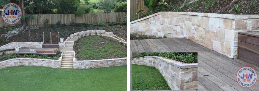 Mixed Colour Sandstone Cottage Stone supplied by J.H. Wagner & Sons.